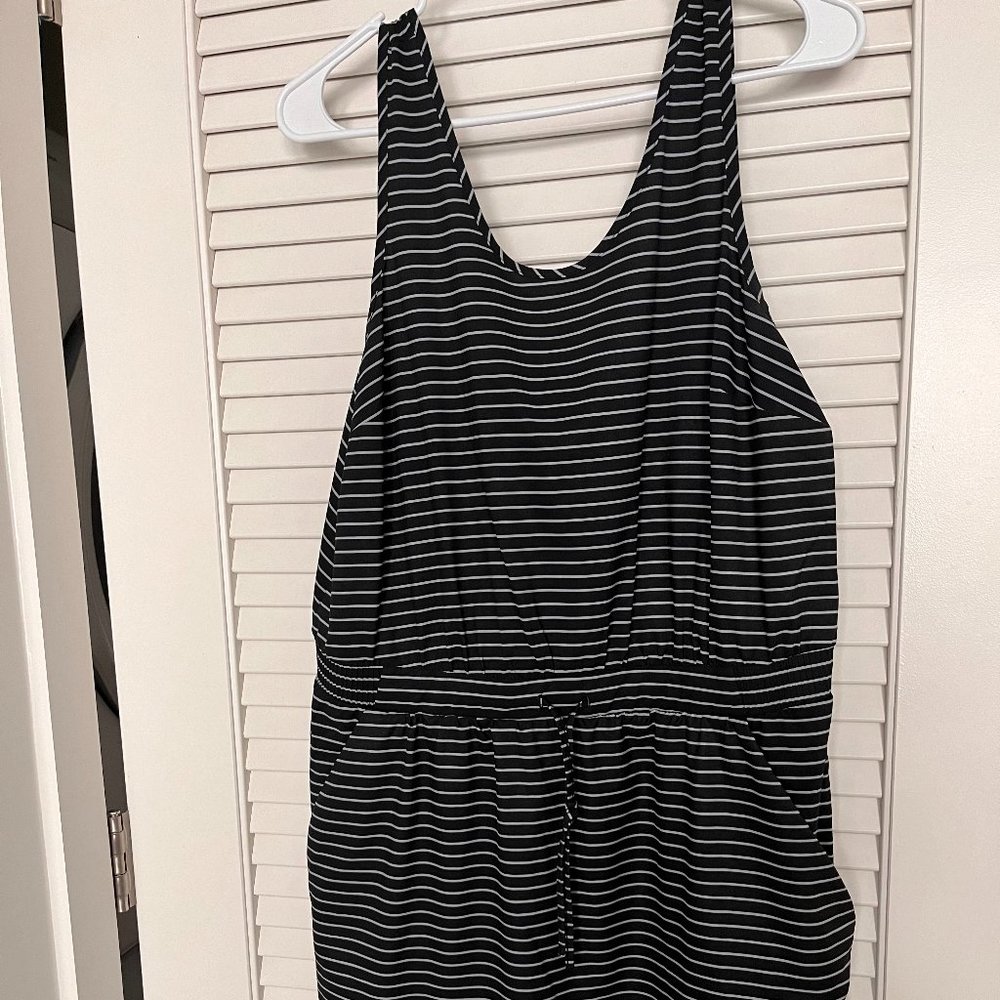Black and White Sports Dress